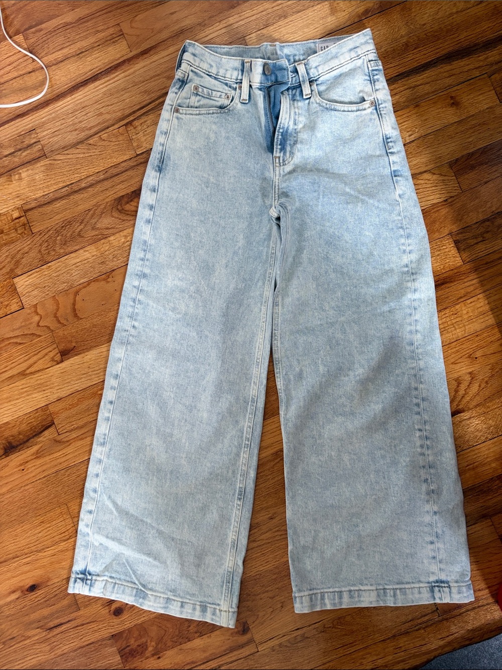 GAP Light Blue Wide-Leg Jeans